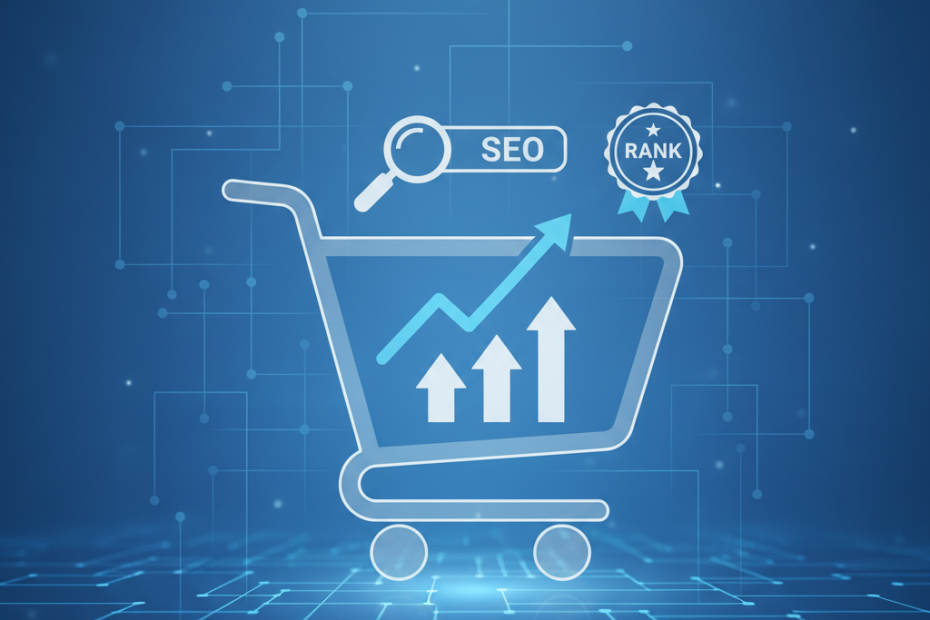 E-ticaret SEO rehberi: online alışveriş sitesi optimizasyonu, arama motoru sıralaması, e-ticaret arama motoru optimizasyonu, dijital pazarlama
