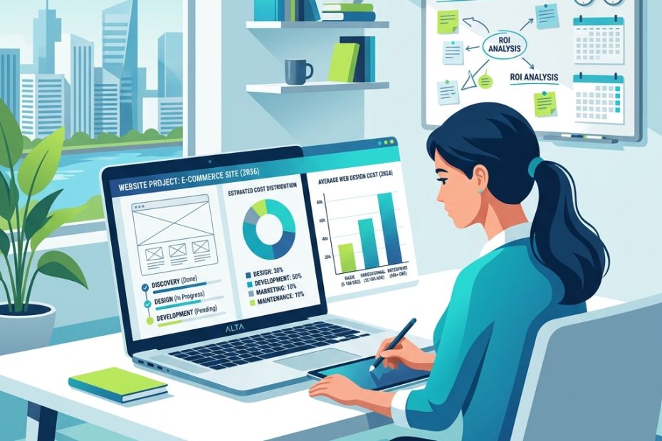 web sitesi maliyetleri 2026 bütçe planlaması profesyonel web tasarım